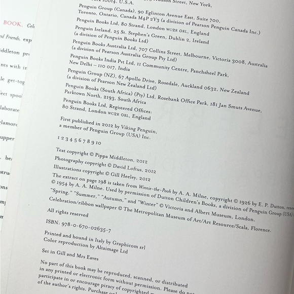 Celebrate by Pippa Middleton hardcover book cookbookok holidays celebrations - Picture 4 of 9